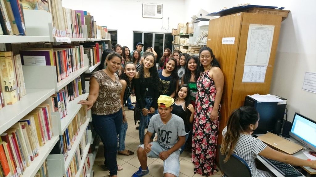 Estudantes de Brasilândia participam do lançamento de site indígena