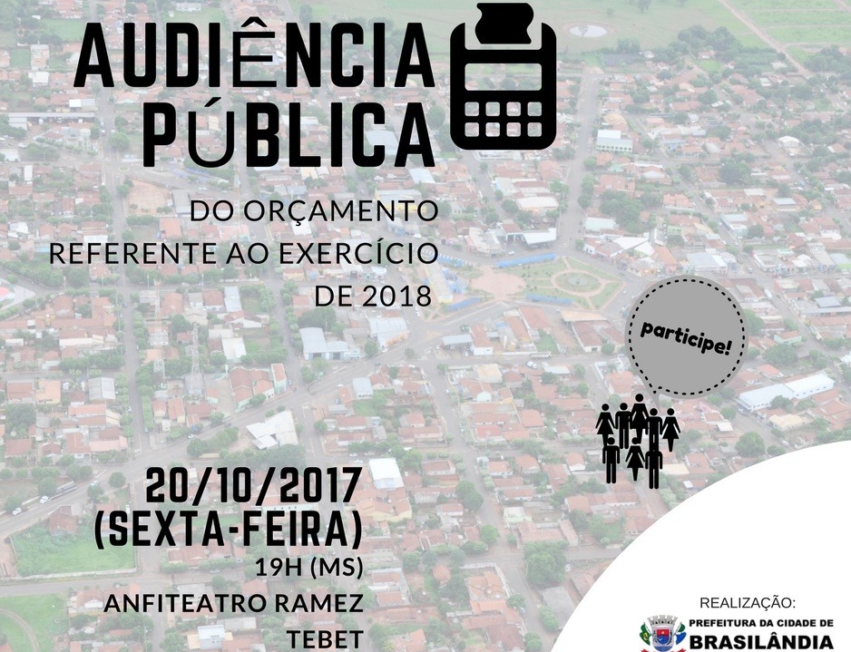Audiência Pública sobre orçamento acontece nesta sexta (19)