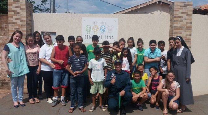 PROERD de Paranaíba realiza palestra em instituto beneficente PROERD de Paranaíba realiza palestra em instituto beneficente