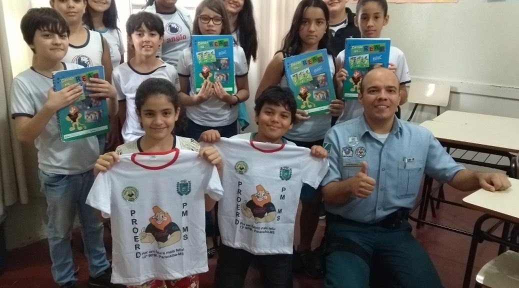 Proerd encerra suas atividades na escola “Caminho”