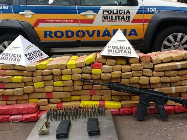 Jovem que saiu de Três Lagoas é preso em MG com drogas, fuzil e munições