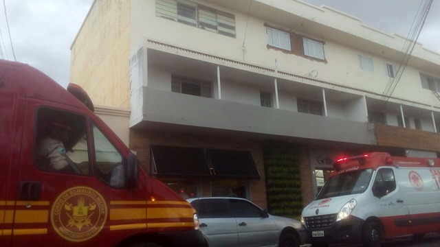 Pedreiro sofre queda do 2º andar de prédio no Centro de Três Lagoas