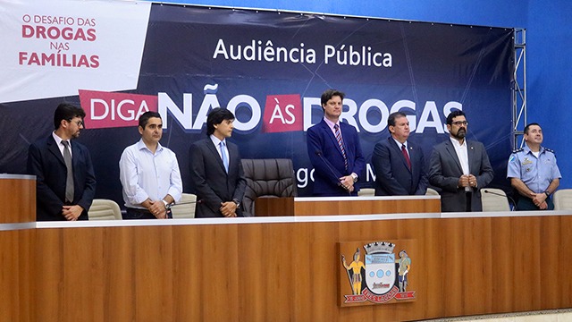 Autoridades assinam documento para viabilizar ações de combate às drogas
