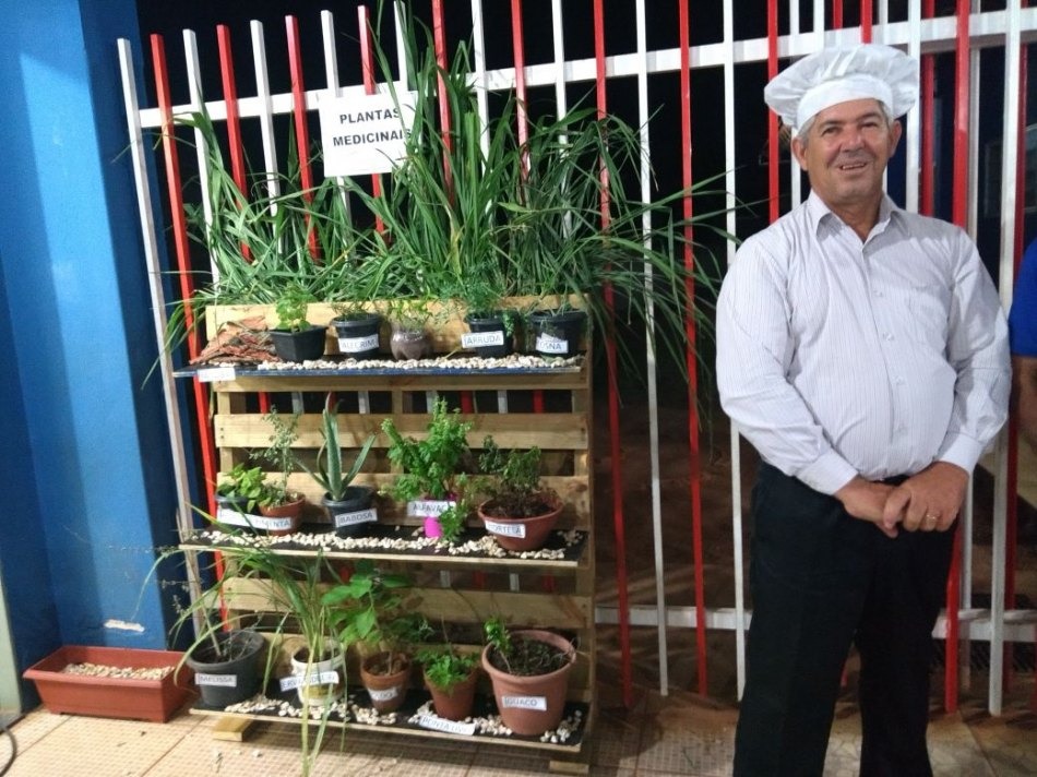 Escola Municipal Professor Elson Lot Rigo desenvolve projeto com Plantas Medicinais