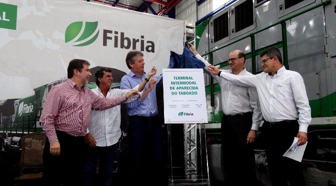 Governo entrega Licença de Operação e Fibria inaugura Terminal Intermodal Governo entrega Licença de Operação e Fibria inaugura Terminal Intermodal