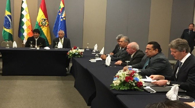 Brasil faz acordo com a Bolívia para combater o crime organizado Brasil faz acordo com a Bolívia para combater o crime organizado