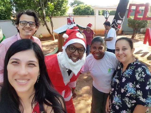 Pacientes do CAPS comemoram Natal em um dia de confraternização