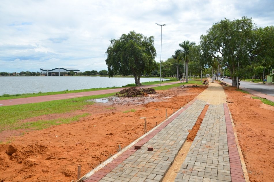 Calçamento da Lagoa Maior garante ocupação à reeducandos do semiaberto