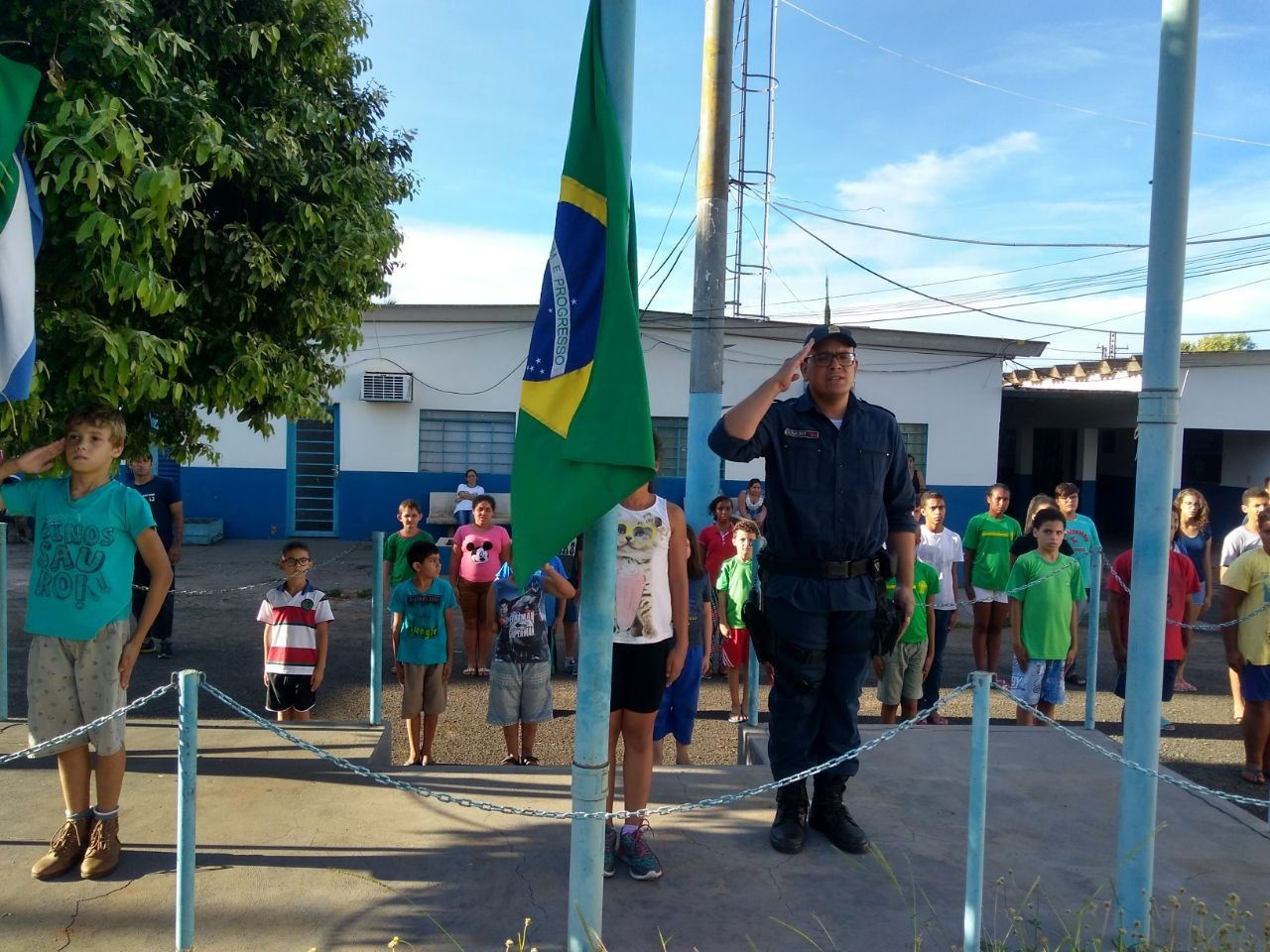 Projeto ReAção encerra a semana com aulão de Ordem Unida