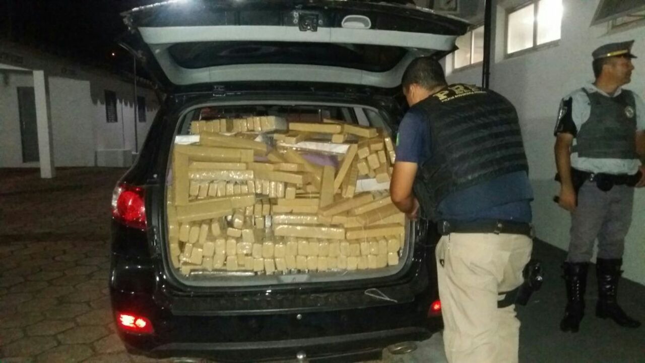 Ação da Polícia Rodoviária Federal e Polícia Rodoviária Estadual intercepta carregamento de 759 Kg de maconha