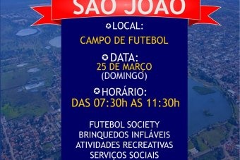 Secretaria de Esportes, Juventude e Lazer promove ação de lazer na Vila São João Secretaria de Esportes, Juventude e Lazer promove ação de lazer na Vila São João