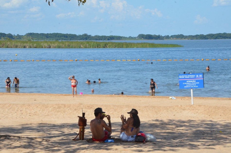Balneário municipal é opção de lazer para quem não viaja no feriadão da Páscoa Balneário municipal é opção de lazer para quem não viaja no feriadão da Páscoa