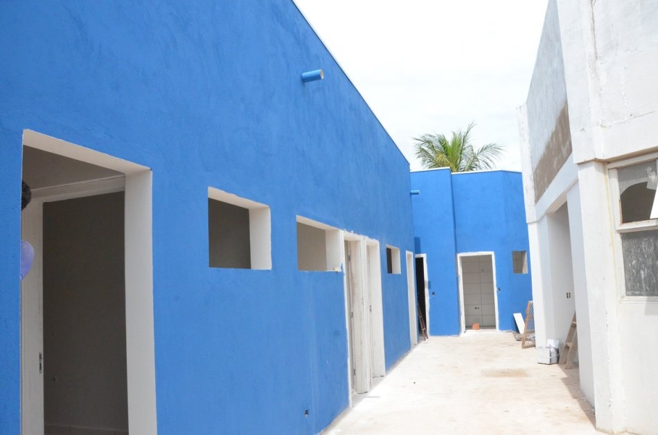 Obras da Unidade de Saúde do Bairro Santa Luzia estão em ritmo acelerado Obras da Unidade de Saúde do Bairro Santa Luzia estão em ritmo acelerado