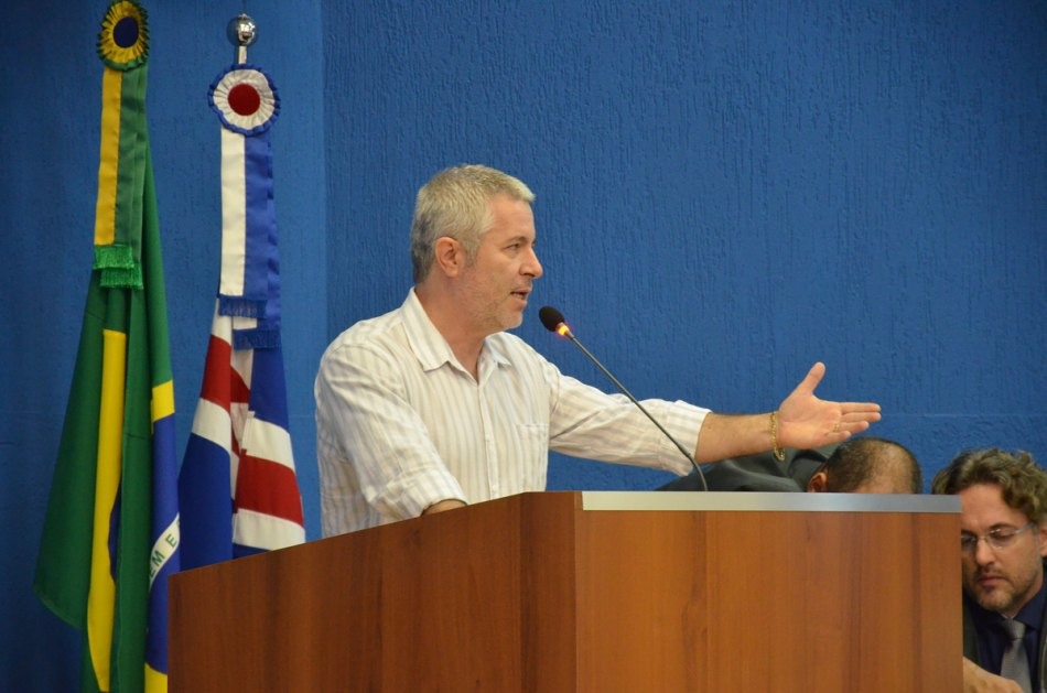 Secretário de Desenvolvimento Econômico se apresenta aos vereadores Secretário de Desenvolvimento Econômico se apresenta aos vereadores