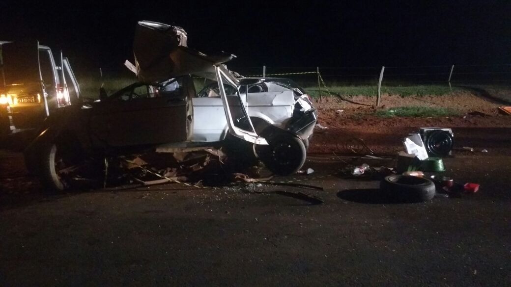 Acidente na MS-306 deixa cinco mortos em Aparecida do Taboado