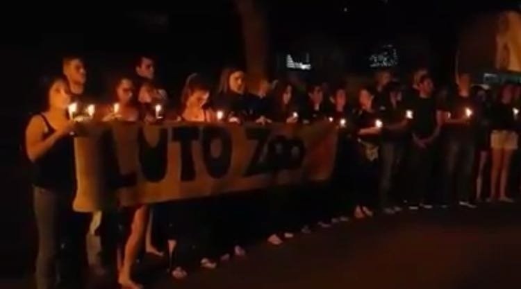  Universitários fazem homenagem à estudante assassinada em Ilha Solteira