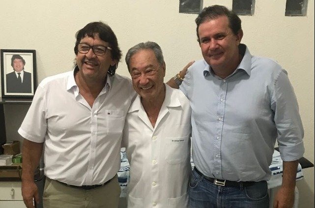 Deputado Eduardo Rocha recebe apoio do vereador Cesar Nogueira, de Jardim Deputado Eduardo Rocha recebe apoio do vereador Cesar Nogueira, de Jardim