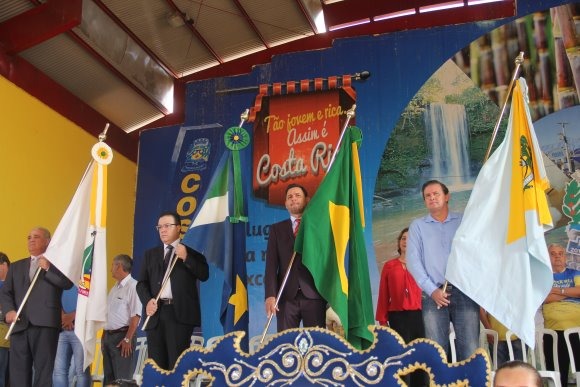 Deputado Eduardo Rocha participa de comemorações no aniversário de Costa Rica