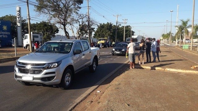 Orientados pela PRF, manifestantes não irão bloquear passagem de ônibus