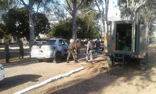 3ª Bateria de Artilharia Antiaérea recebe instrução da Força Tática em Três Lagoas