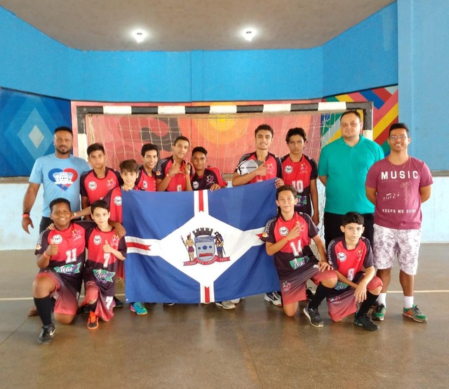 Handebol masculino vence jogos e se classifica para final dos JEMS