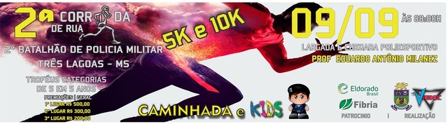 Polícia Militar realizará 2ª Corrida de Rua no próximo mês Polícia Militar realizará 2ª Corrida de Rua no próximo mês