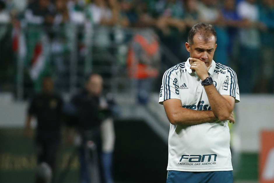 Baptista segue até o fim do ano, diz presidente do Palmeiras Baptista segue até o fim do ano, diz presidente do Palmeiras